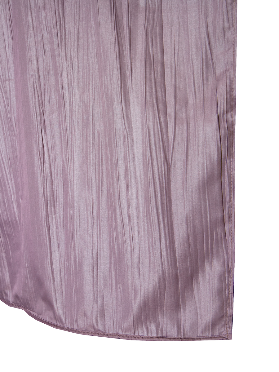 Штора для ванной Zenfort "Tafta crash" полиэстер, 180х200см, лиловая