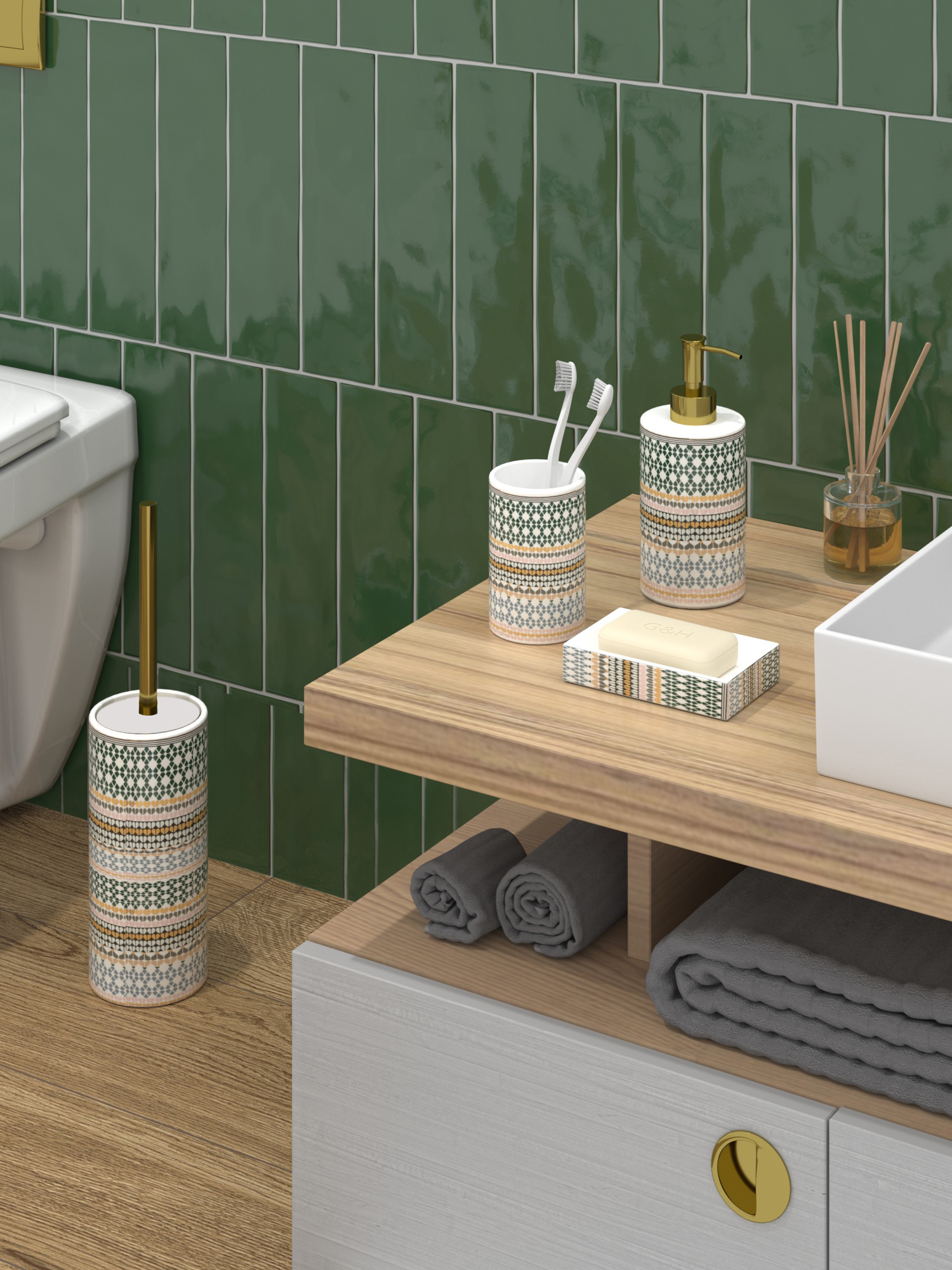 Мыльница Zenfort "Зира", керамика