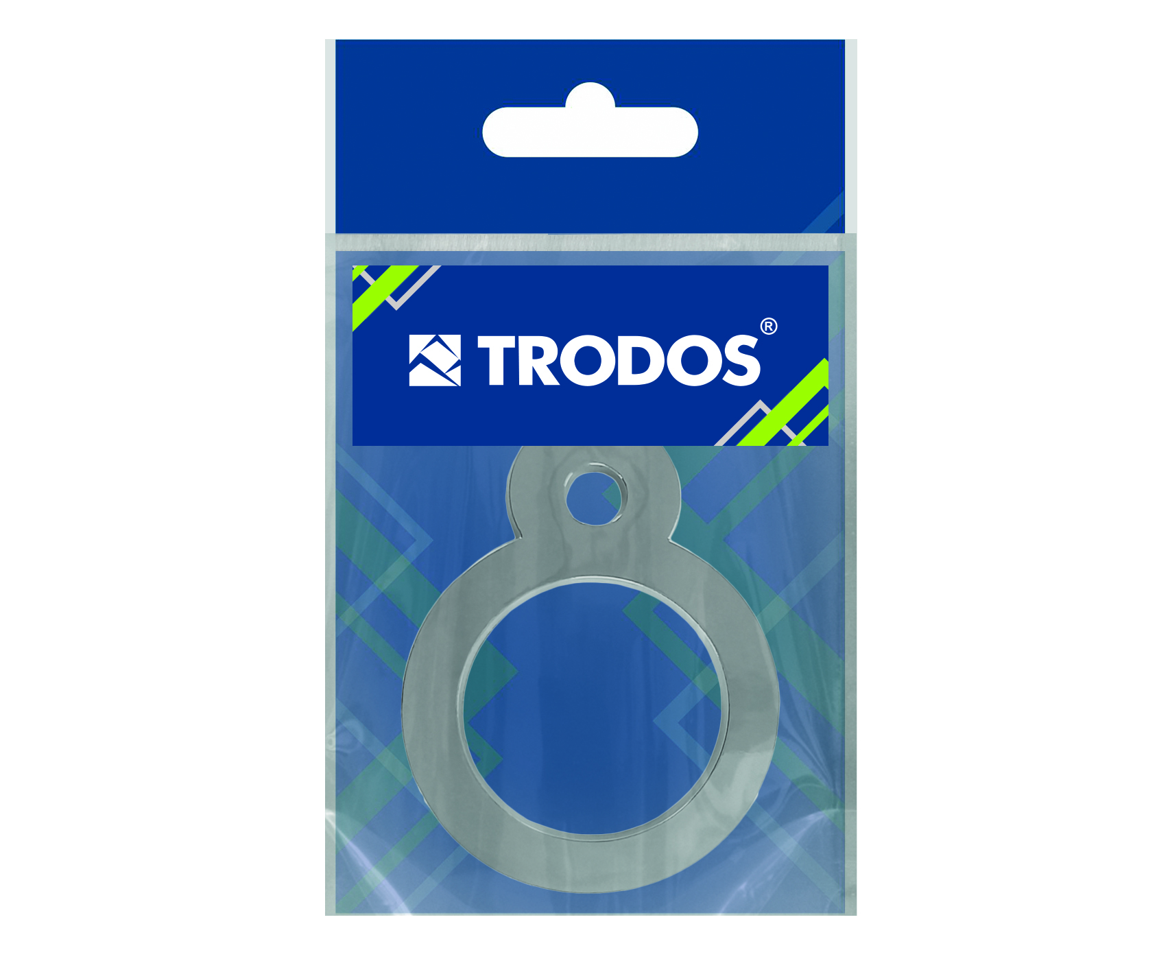 Цифра дверная Trodos "8" модерн, хром