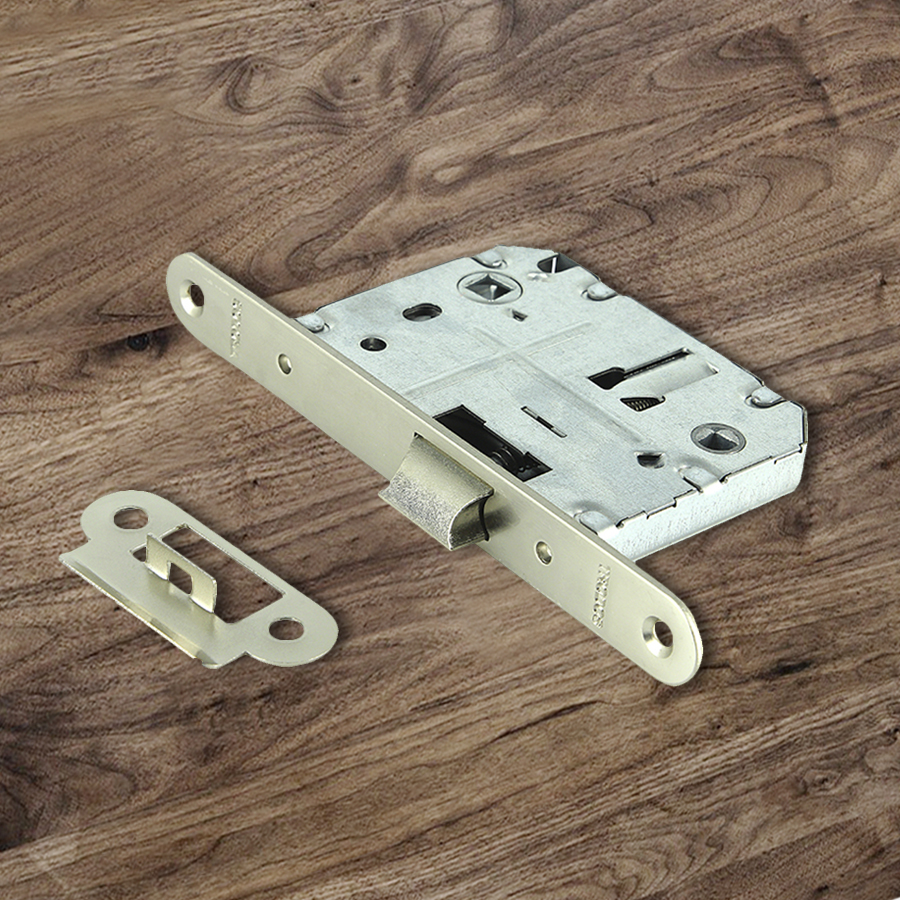 Защелка врезная Trodos 2070-70WС oval SN никель