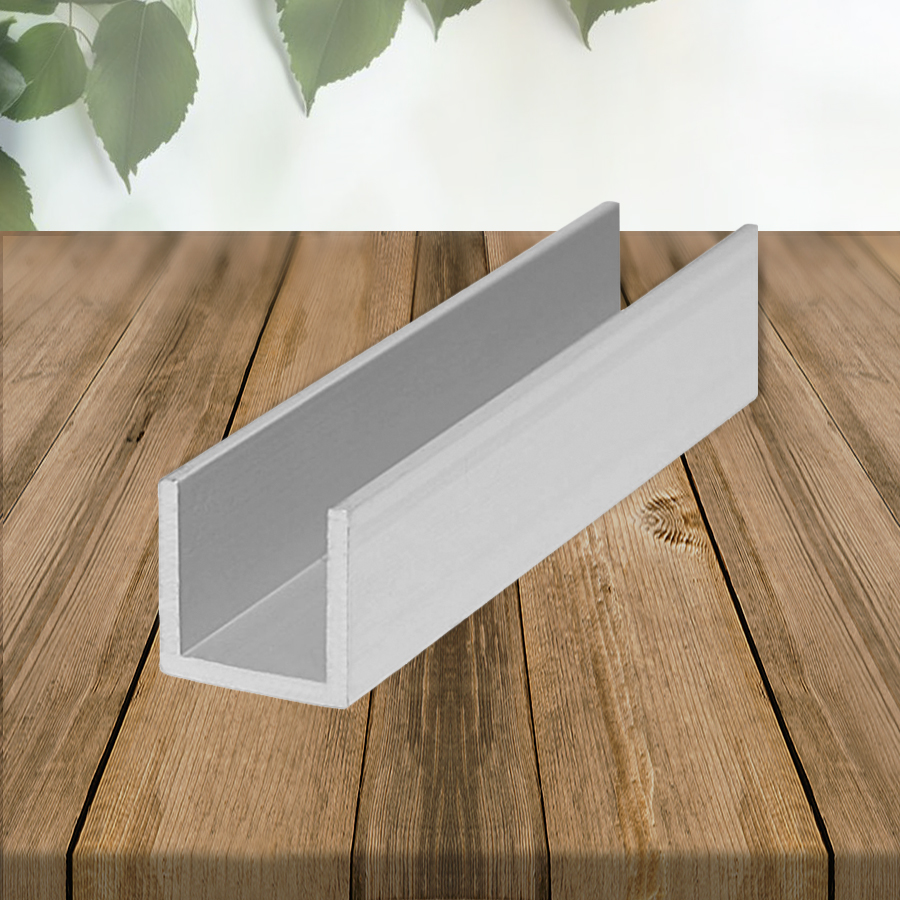 Нижняя направляющая п-образная, 10мм, 1м