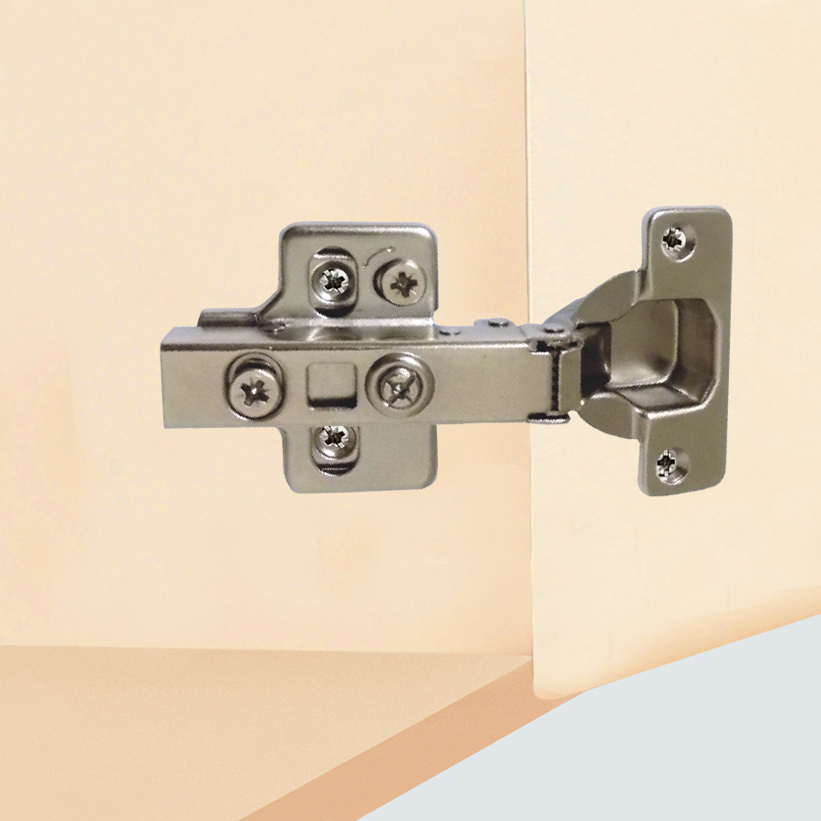 Петля мебельная Trodos накладная CLIP-ON с доводчиком 3D 109гр