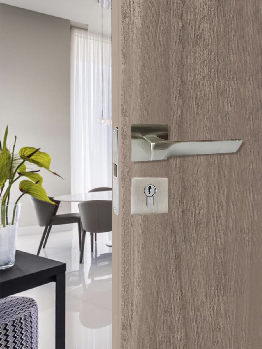 Ручка раздельная Vrata "2175 AL" серия 03 slim никель