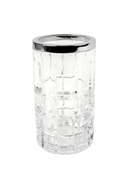 Подставка для зубных щёток Zenfort "Айс", стекло