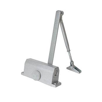 Доводчик дверной Trodos DC-60-НО до 60 кг, серебро