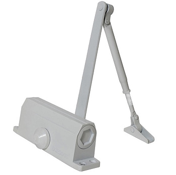 Доводчик дверной Trodos DC-100-НО до 100 кг, белый